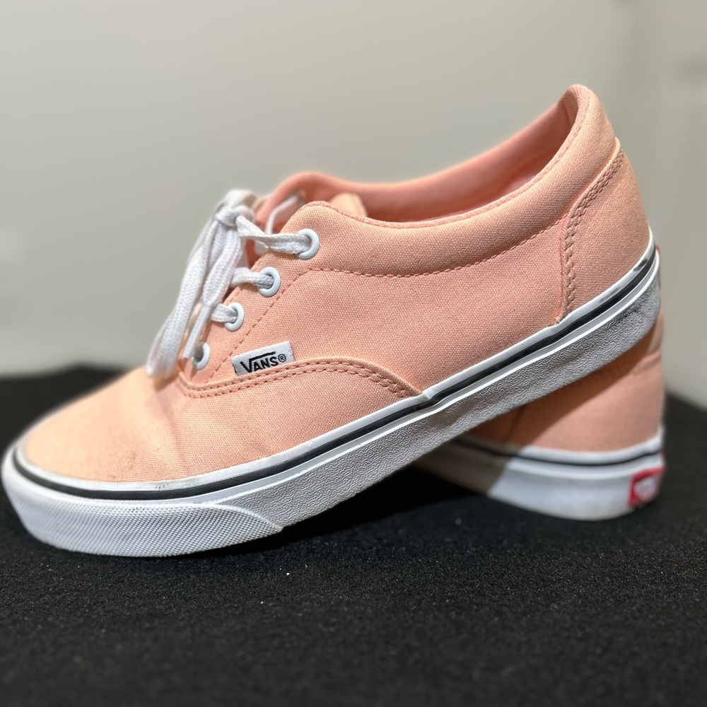 Vans Women's Peach Canvas Sneakers